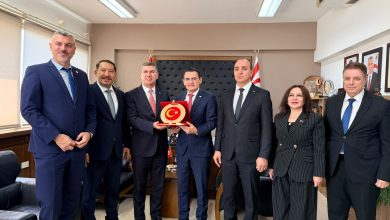 Oğuz, Akdeniz Belediyeler Birliği heyeti ile görüştü