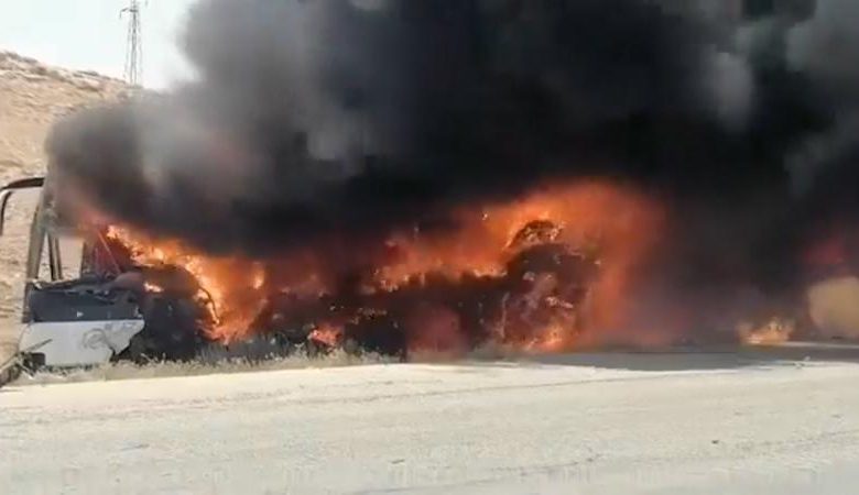 Suriye’de otobüs kazası: 35 ölü, 30 yaralı