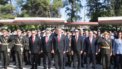 30 Ağustos Zafer Bayramı dolayısıyla Atatürk Anıtı'nda tören düzenlendi
