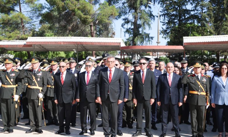 30 Ağustos Zafer Bayramı dolayısıyla Atatürk Anıtı'nda tören düzenlendi