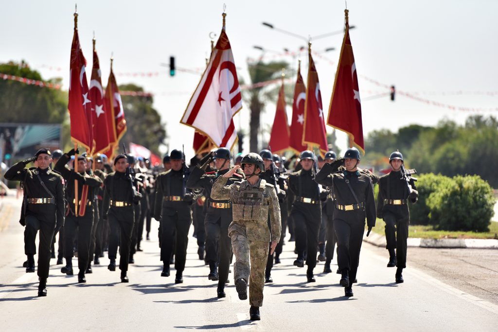30 Ağustos’un 104'üncü yıl dönümü....Zafer Bayramı'nda Lefkoşa'da resmigeçit töreni düzenlendi