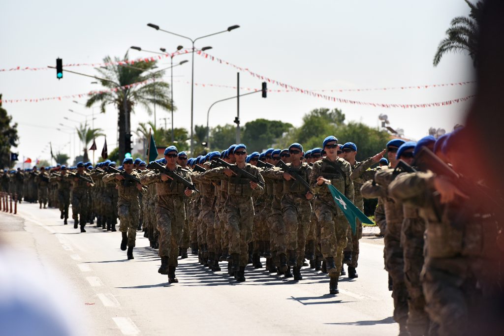 30 Ağustos’un 104'üncü yıl dönümü....Zafer Bayramı'nda Lefkoşa'da resmigeçit töreni düzenlendi