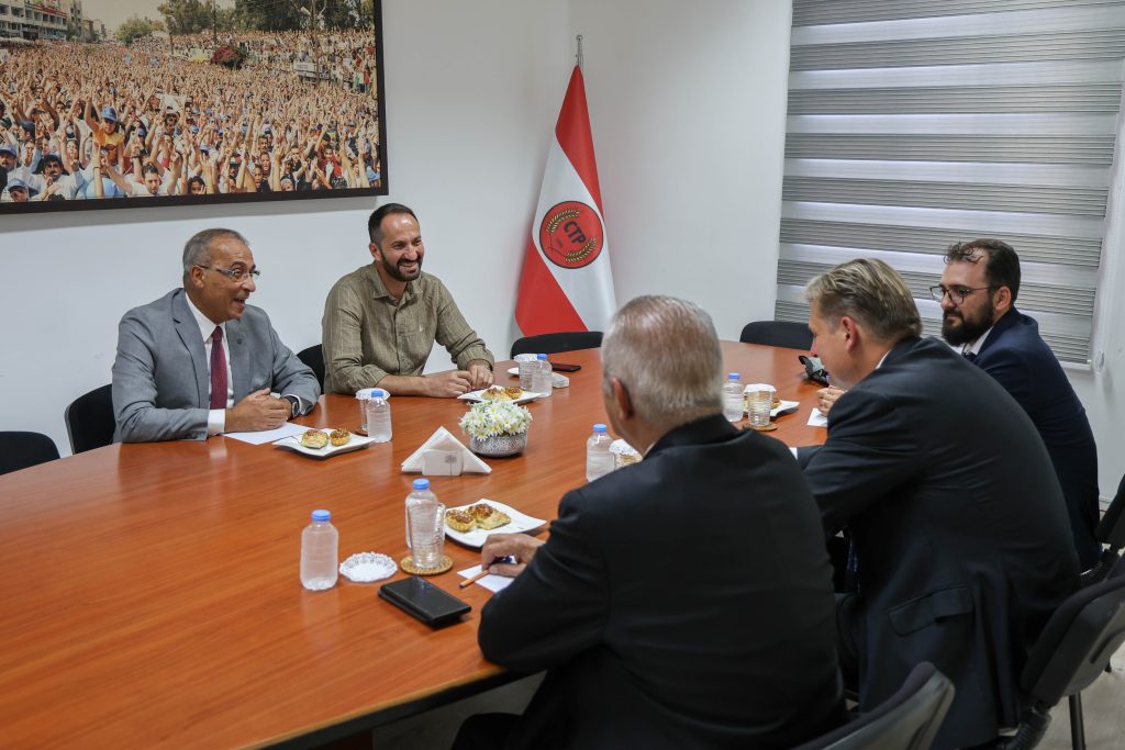Alman Milletvekili Maximillian Krah, CTP'yi ziyaret etti
