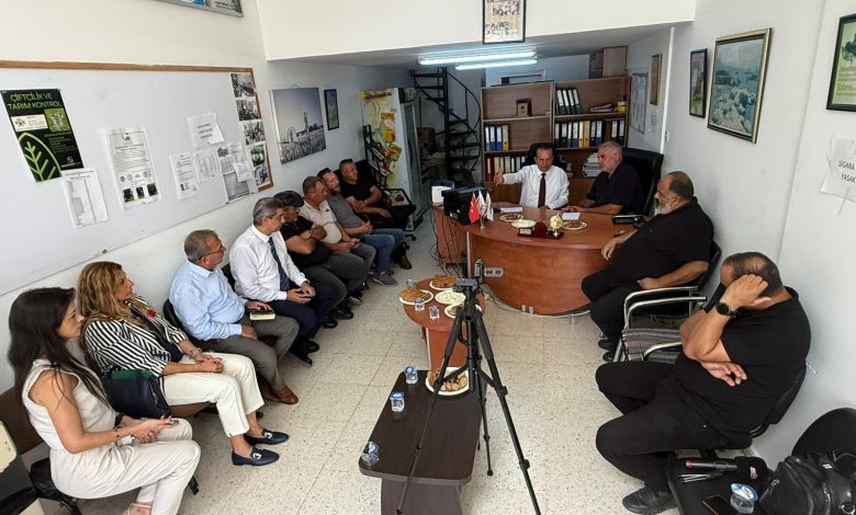 Ataoğlu ve Hayvan Üreticileri ve Yetiştiricileri Birliği sorunları ele aldı