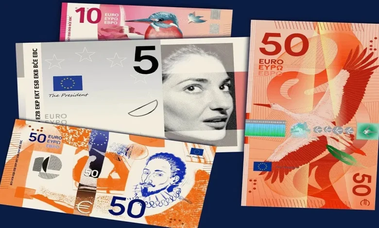 Avro banknotları yeniden tasarlanıyor