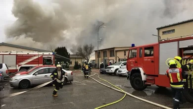 Avusturya'da piroteknik madde üreten işletmede meydana gelen patlamada 1 kişi yaralandı
