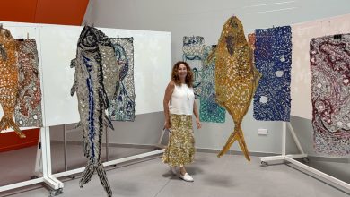 Aygın Sanıvar'in eserleri Ercan'da sergilenecek