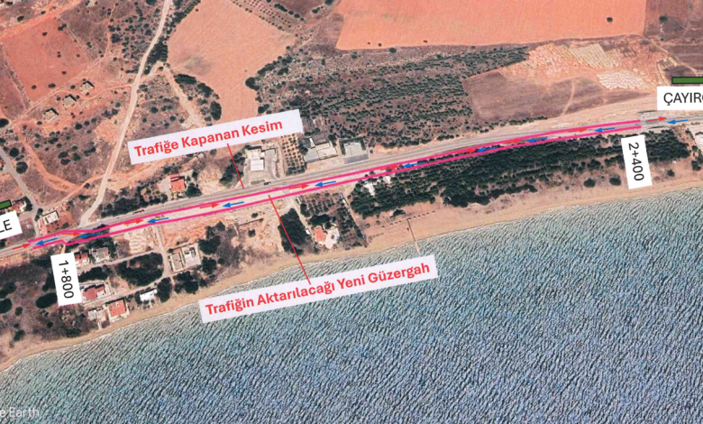 Bahçeler- Boğaz kavşakları arasındaki kesim yarından itibaren yeni yol güzergâhına aktarılacak