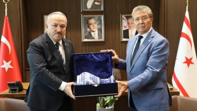 Başbakan Üstel TC Emniyet Genel Müdürü Ali Fidan’ı kabul etti