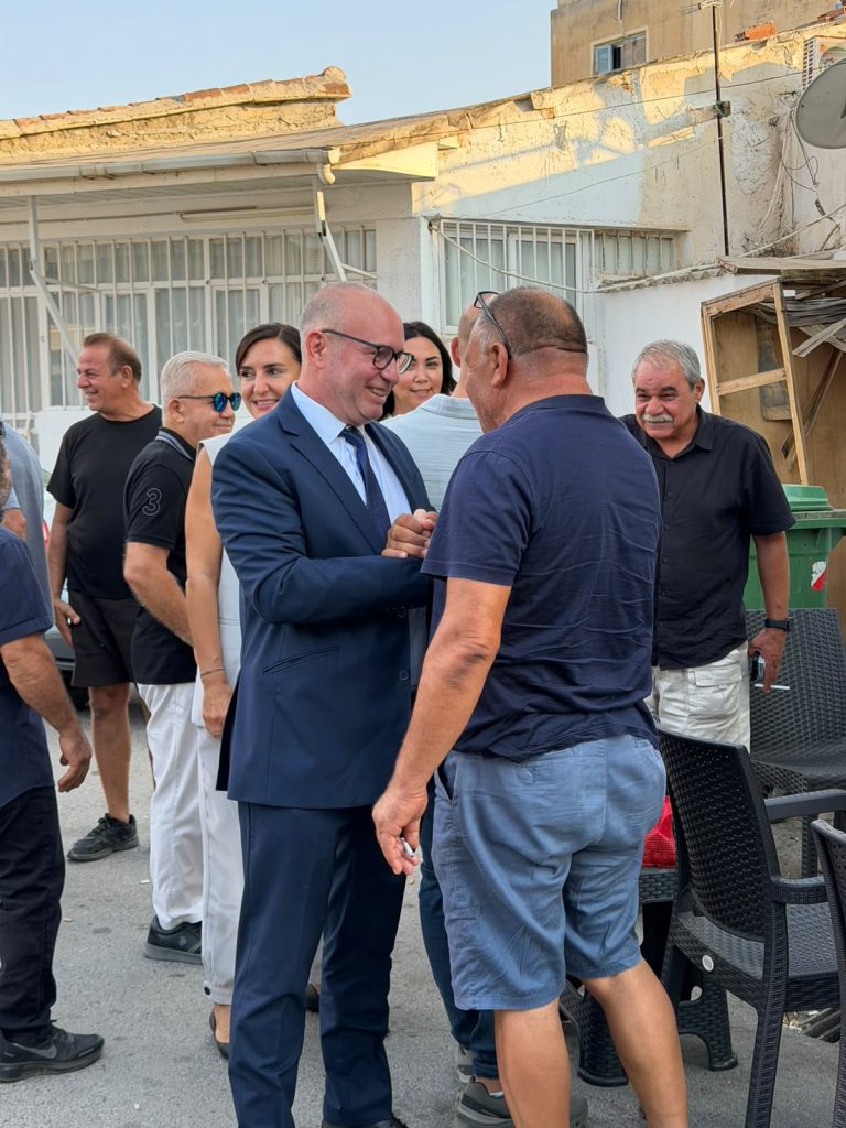 CTP Güzelyurt Belediye Başkan adayı Kansoy, Bostancı’yı ziyaret etti