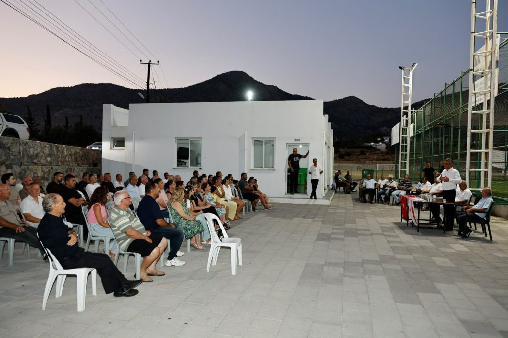 Cumhurbaşkanı Erhürman, Boğazköy, Dikmen ve Taşkent’i ziyaret etti