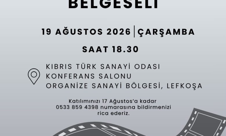 Edebiyat öğretmeni Tuncay Çağatay’ın belgeseli gösterilecek