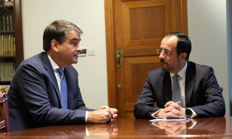 Fitto, Hristodulidis ile görüştü