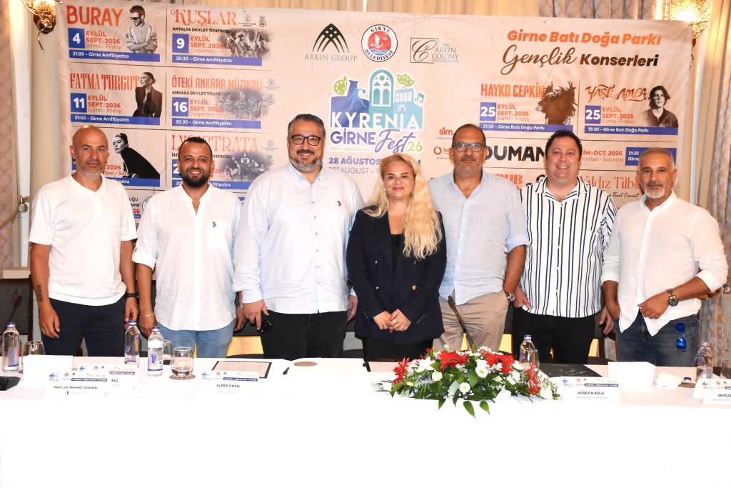 Girne Arkın Group Fest26’ 28 Ağustos’ta Leman Sam konseriyle başlıyor