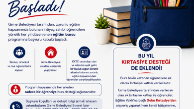 Girne Belediyesi’nin İlk ve Orta Eğitim Bursu için başvurular başladı