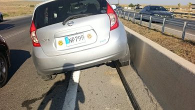 Güzelyurt Lefkoşa anayolunda trafik kazası...Bir kişi yaralandı, bir kişi tutuklandı