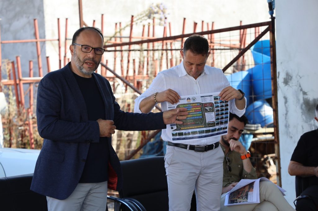 İskele Belediye Başkanı Sadıkoğlu, İskele Küçük Esnaf ve Sanayi Sitesini ziyaret etti
