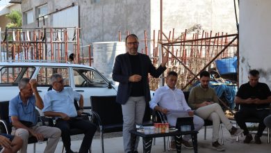 İskele Belediye Başkanı Sadıkoğlu, İskele Küçük Esnaf ve Sanayi Sitesini ziyaret etti