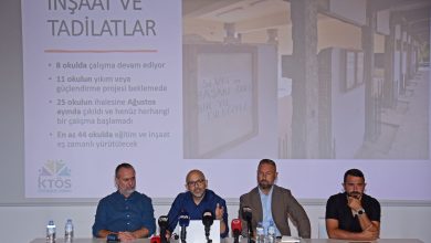 KTÖS “Kuzey Kıbrıs'ta Kamusal Eğitimin Durumu” konulu basın toplantısı düzenledi
