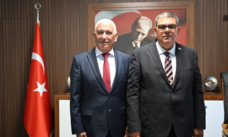 Maliye Bakanı Berova'dan Güzelyurt Belediyesi'ne ziyaret