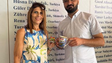 Ressam Zühre Özkaraman Özbekistan’da düzenlenen uluslararası sanat çalıştayına katıldı