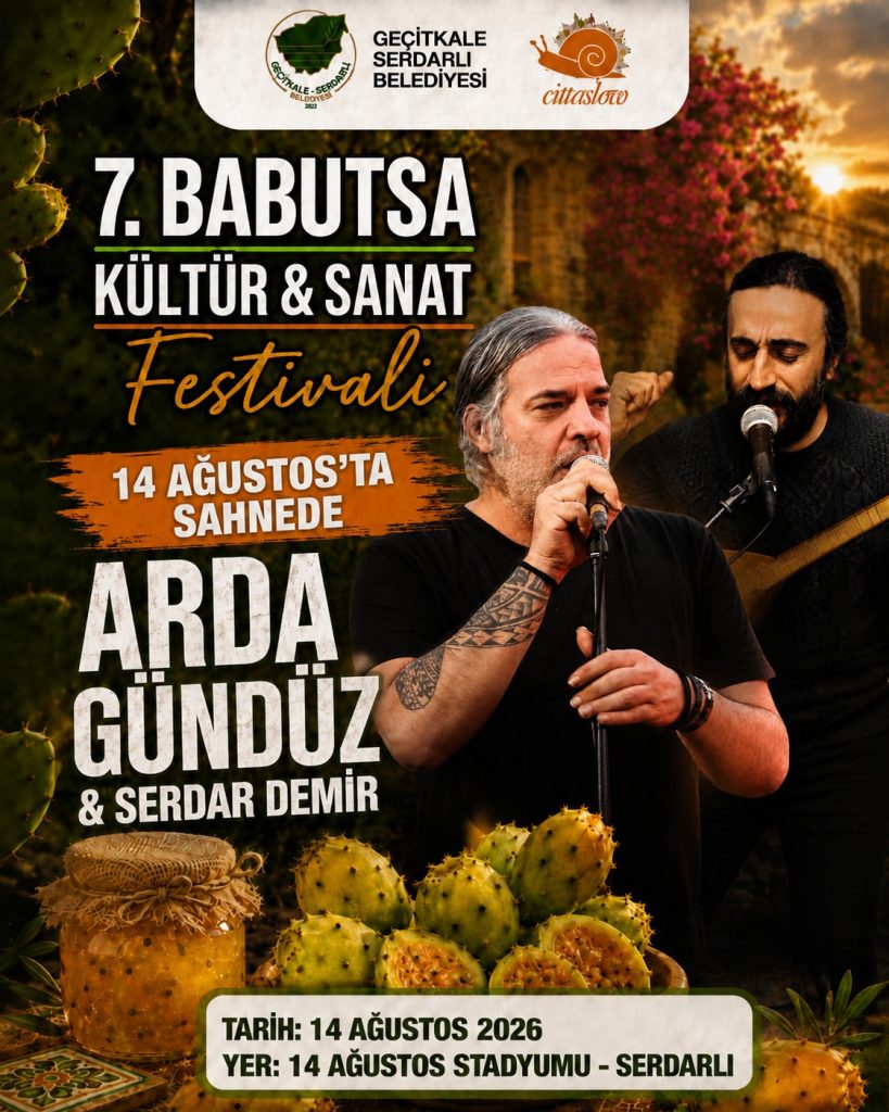 Serdarlı 7. Babutsa Kültür ve Sanat Festivali yarın başlıyor