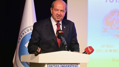 Tatar, Kayseri'de konuştu: "Türkiye'nin Kıbrıs'taki varlığı kırmızı çizgimizdir"