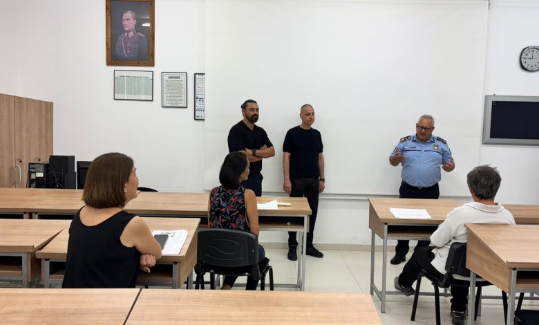 Trafik Eğitim Parkı eğitmenleri Polis Okulu’nda 3 günlük kursa katıldı