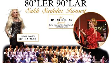 “80’ler 90’lar Saklı Şarkılar Konseri” ertelendi