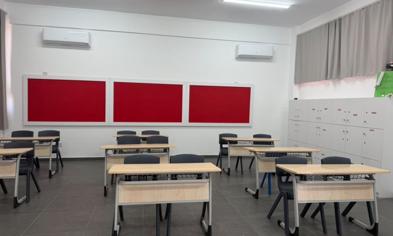Alaniçi İlkokulu’nun eksikleri giderilerek okul daha modern ve işlevsel hale getirildi