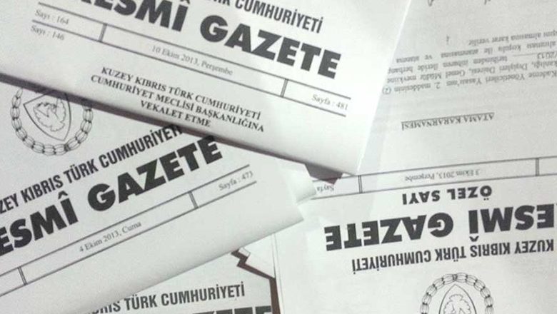 Bakanlar Kurulu’ndan Cumhurbaşkanı’na DAÜ VYK için görevden alma ve atama önerisi