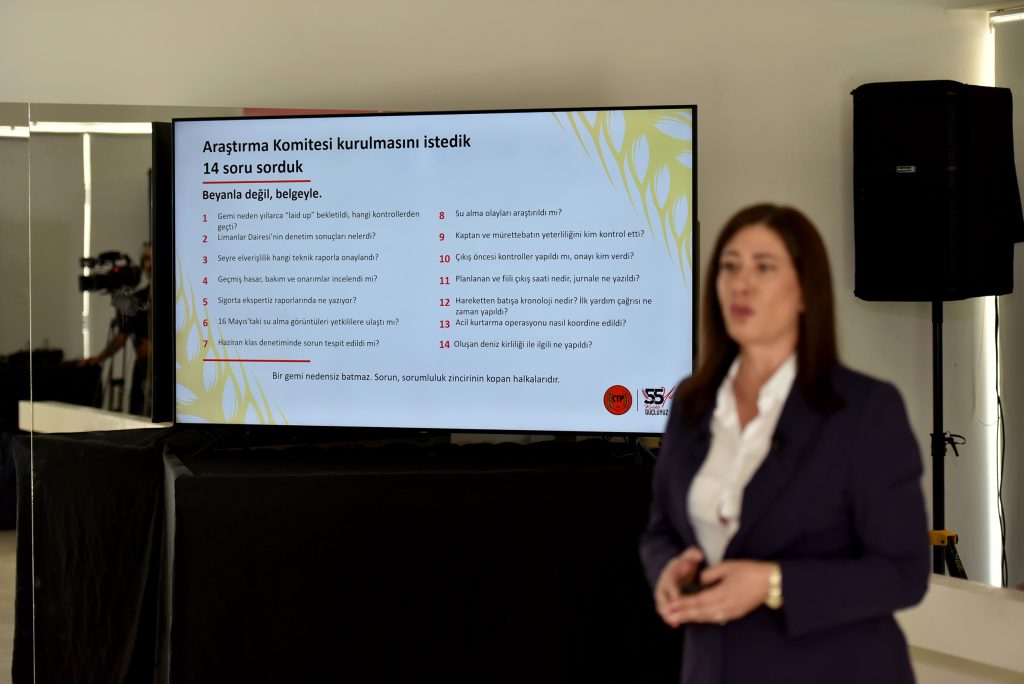 CTP, Denizcilik Politikaları’nı açıkladı