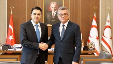 Cumhurbaşkanı Erhürman, TİKA Başkanı Eren ve beraberindeki heyeti kabul etti