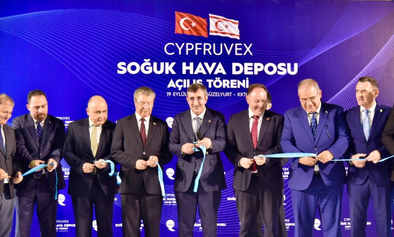 Cypfruvex’in 15 bin tonluk soğuk hava deposu hizmette