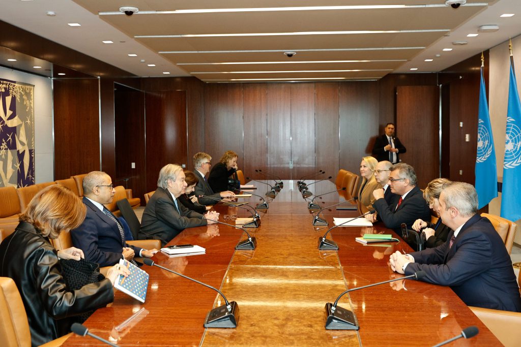 Erhürman-Guterres görüşmesi tamamlandı