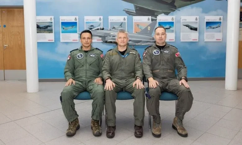 Eurofighter Typhoon tedariki kapsamında Türk pilotları uçuş eğitimlerine başladı