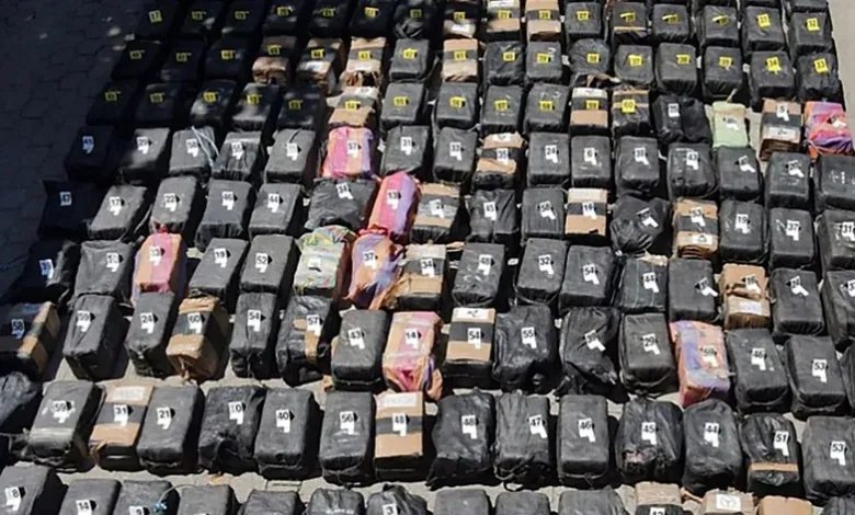 Fransa'da Gana'dan gelen konteynerde yaklaşık 3,9 ton kokain ele geçirildi
