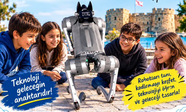 Gazimağusa'da robotik ve yazılım tanıtım etkinliği düzenleniyor