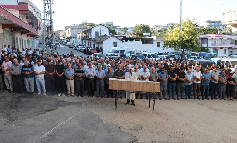 Girne açıklarında batan gemide hayatını kaybeden Nazmiye Özbolat'ın cenazesi Hatay'da defnedildi