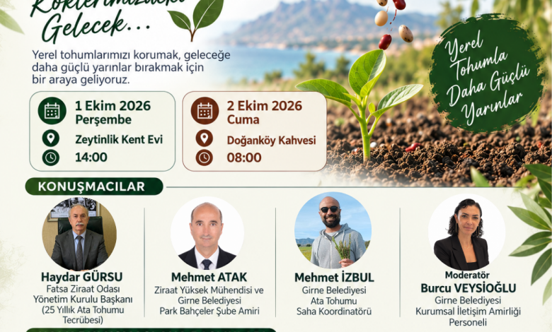 Girne Belediyesi, "Ata Tohumu Halk Buluşması" düzenliyor