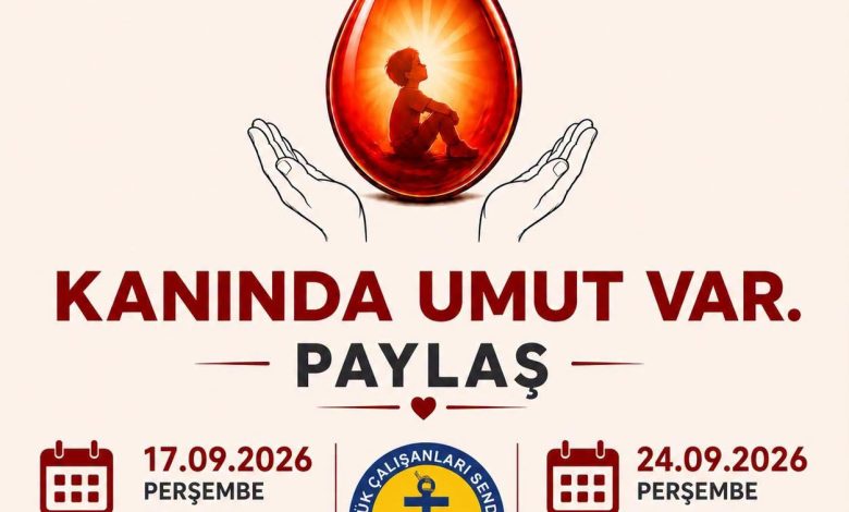 GÜÇ-SEN, üyelerini ve halkı kan bağışı yapmaya çağırdı