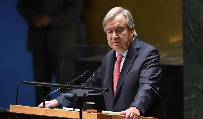 Guterres: "Tahrip olmuş ve sağlıksız bir gezegende kalkınma olamaz"