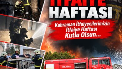 İtfaiye Haftası yarın başlıyor…