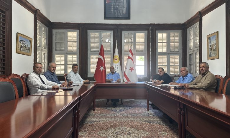 Kıbrıs Türk Belediye Başkanları Derneği Yönetim Kurulu toplandı