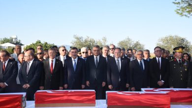 Kimlik tespiti tamamlanan 15 şehit Atlılar Şehitliği’nde defnedildi