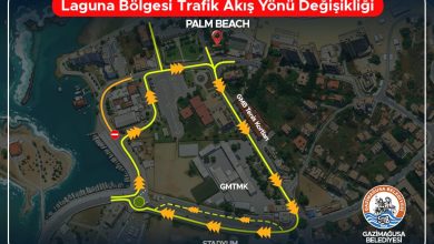 Laguna bölgesinde trafik akış yönü değiştiriliyor