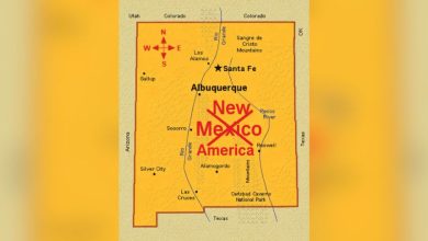 New Mexico Valisi'nden Trump'ın "New America" paylaşımına tepki: ”New Mexico'nun adı tartışmaya açık değil”