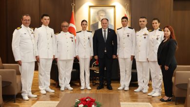 Öztürkler, Deniz Harp Okulu öğrencilerini kabul etti