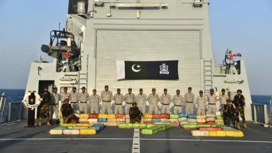Pakistan donanması, Umman Denizi'nde 2 bin 800 kilogramdan fazla uyuşturucu ele geçirdi