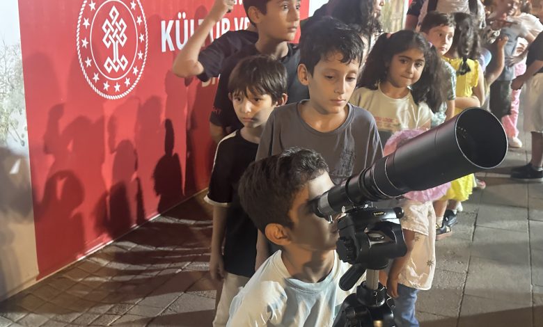 SAMTAY Vakfı, gökyüzü gözlem programı düzenledi